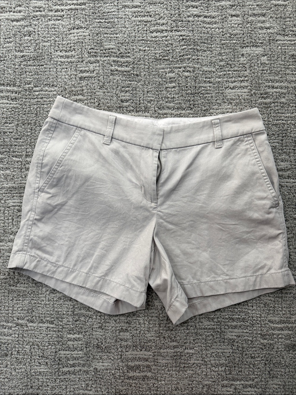 J. Crew Light Gray Women's Bermuda Shorts